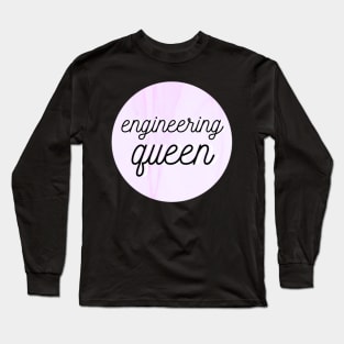 engineering queen purple Long Sleeve T-Shirt